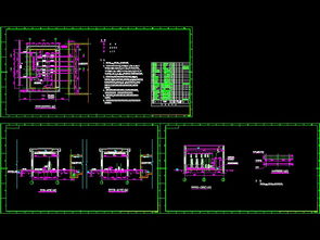 消防水泵房施工图资源简介
